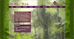 Desktop Screenshot of hoteldom.es
